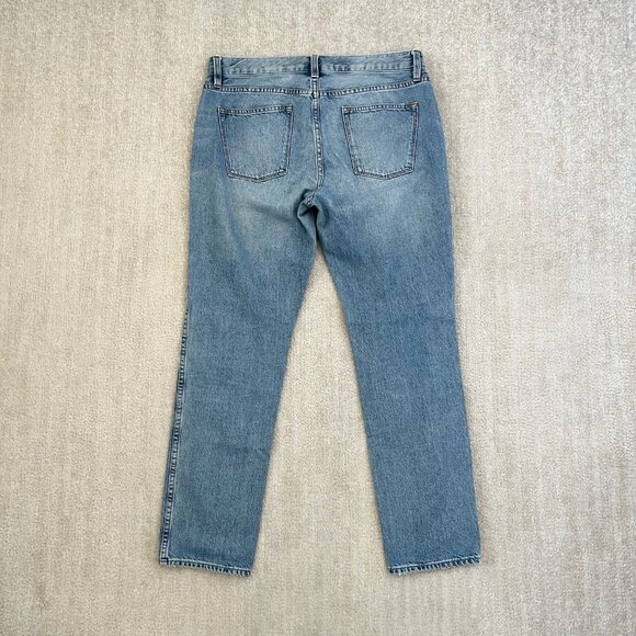 J. Crew Broken In Boyfriend Blue Jeans 28 - Picture 4 of 10